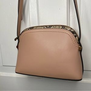 A New Day Pink Snake skin Crossbody purse